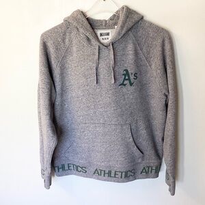 Tailgate Oakland Athletics A’s Pullover Hoodie - Gray - M